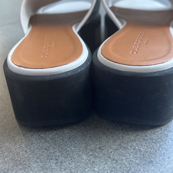 Clergerie Paris white platform sandals. Size 39.5 - Picture 9 of 9